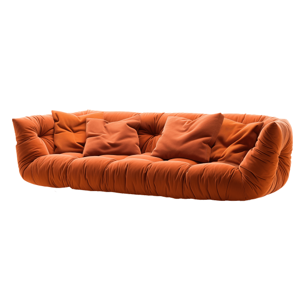Danish Leather Lounge Chair - Image 5