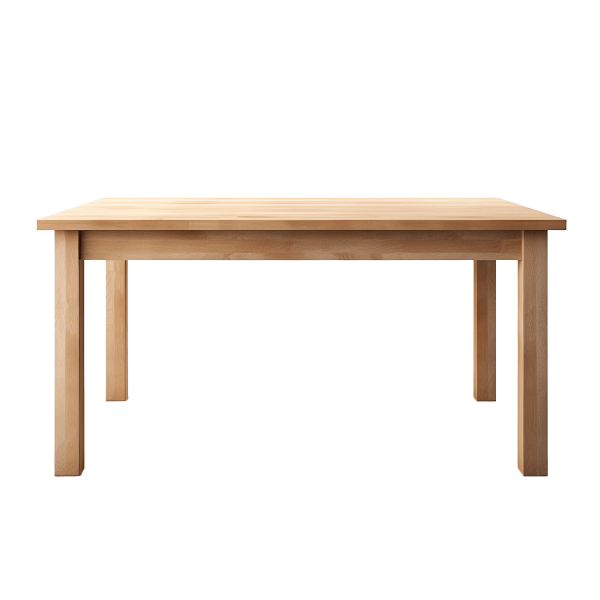 Oval Wood Dining Table - Image 2