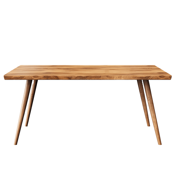 Oval Wood Dining Table - Image 5