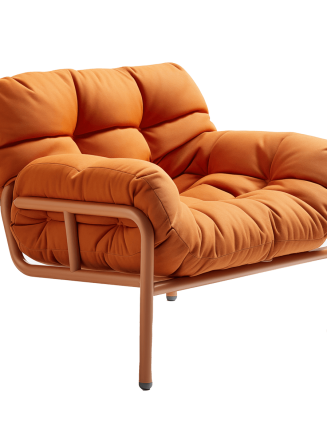 Modern Fabric Arm Chair