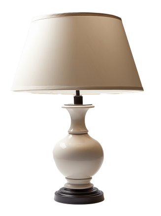 Modern White Desk Lamp